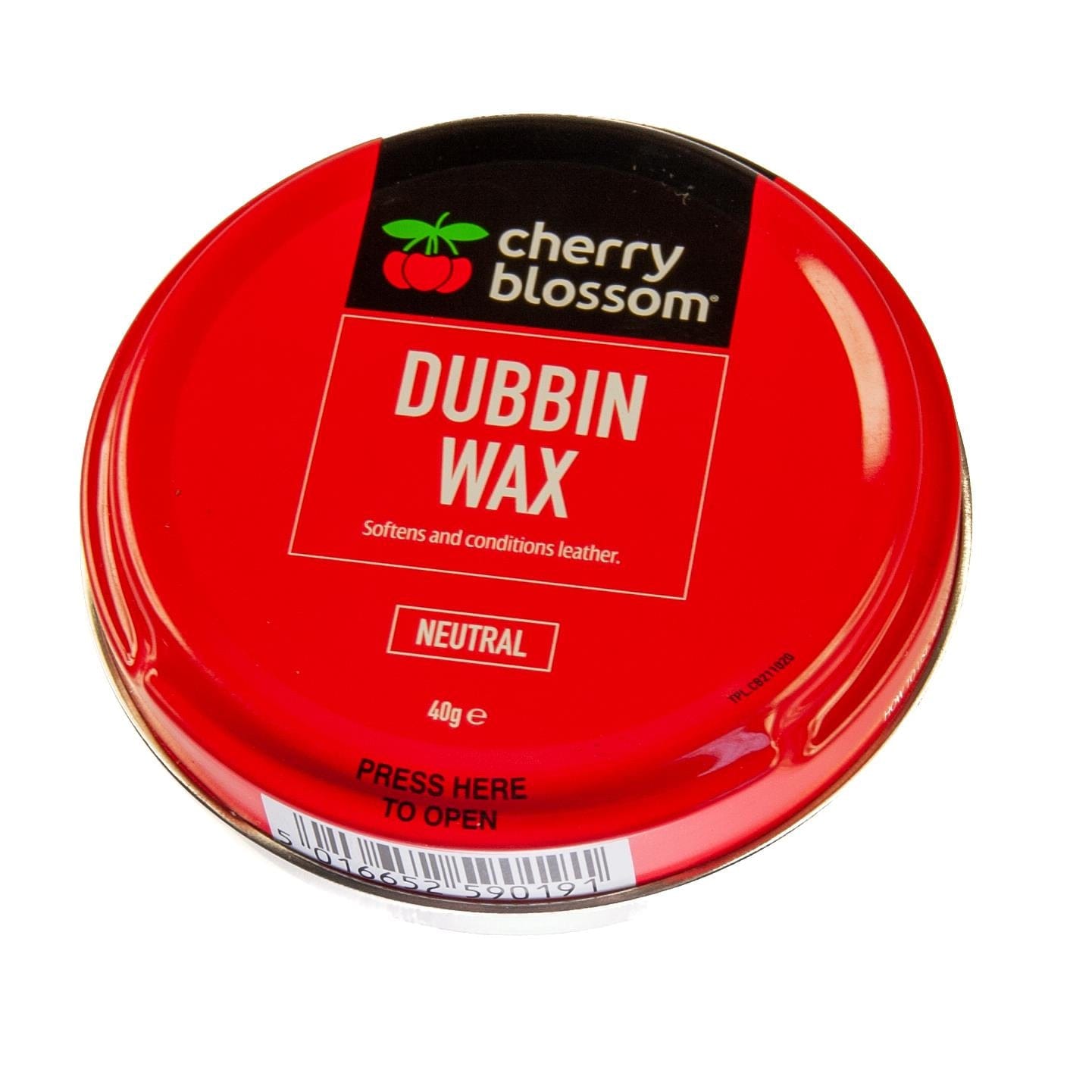 Dubbin Neutral 50ml Tin Waterproofs Protect Leather Shoe & Boot Wax | Cherry Blossom Service Item Cherry Blossom 901515
