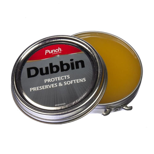 Dubbin Neutral 50ml Tin Waterproofs Protect Leather Shoe & Boot Wax | Punch