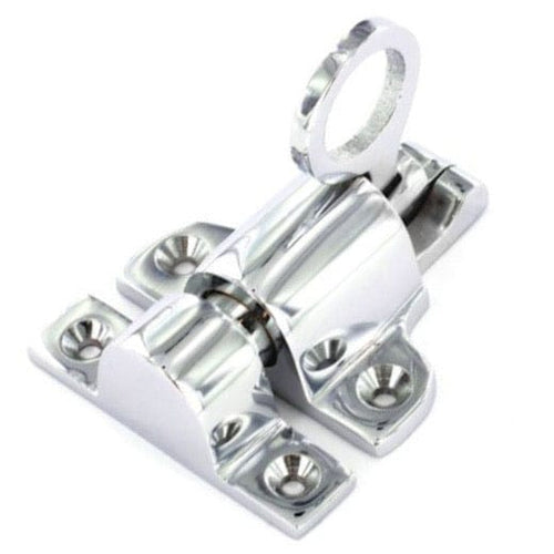 Fanlight Catch Chrome Spring Loaded Lofts Sash Windows Hatches Attics