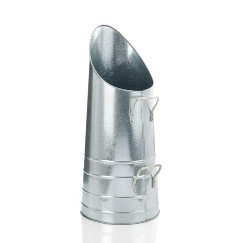 Galvanised Coal Hod 21" Fireside Accompaniment