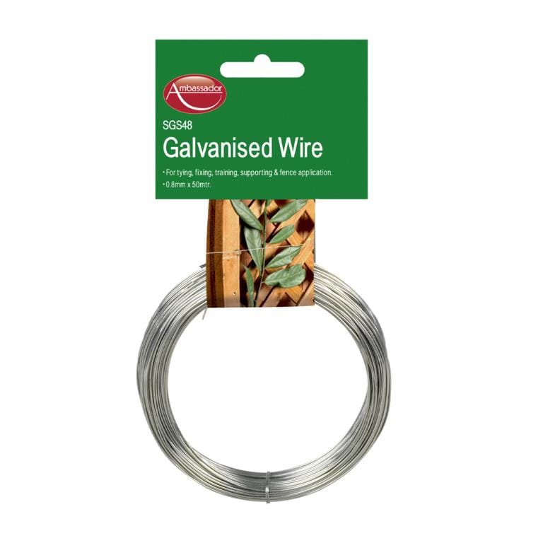 Galvanised Wire 0.8mm x 50m | Ambassador Service Item Ambassador 900870