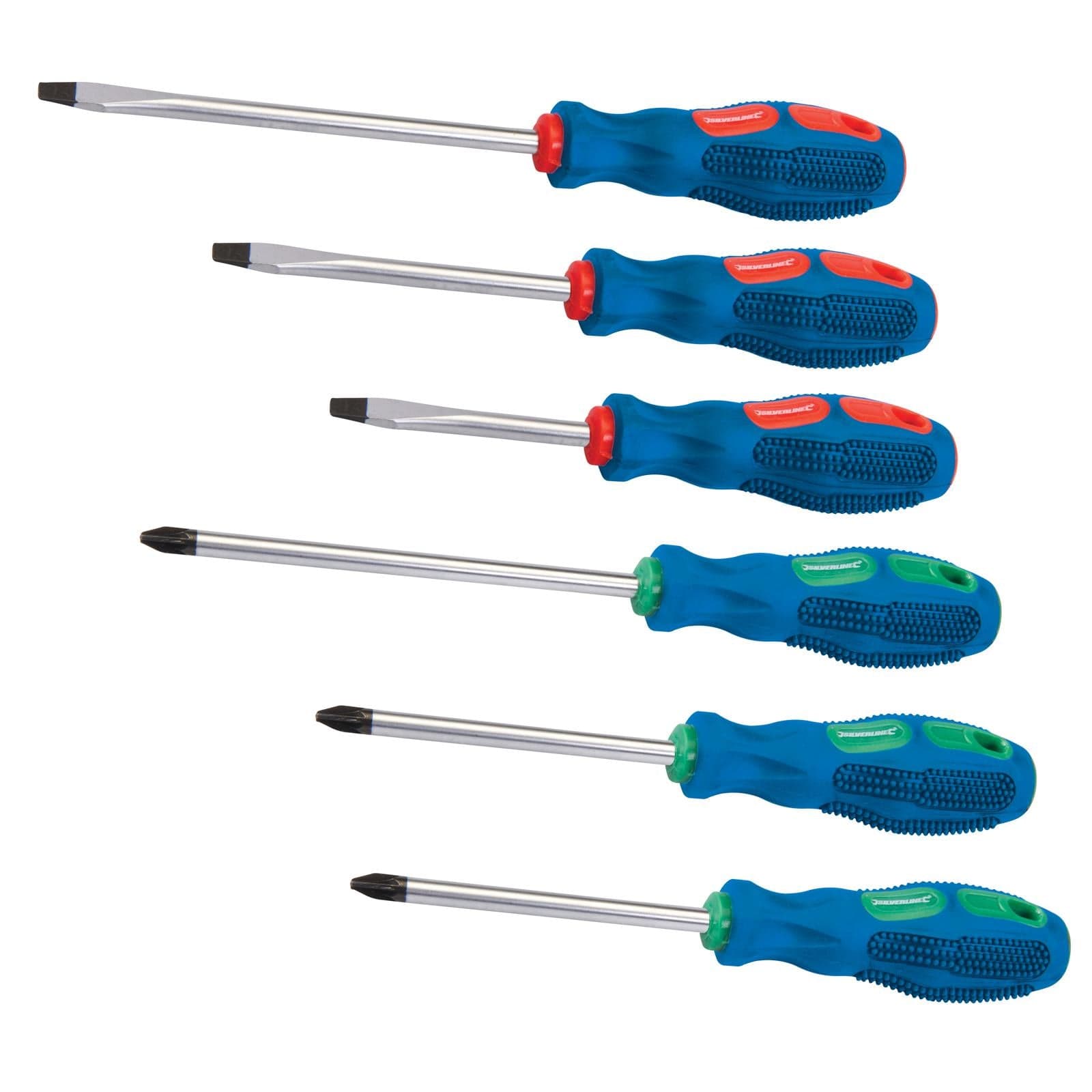 General Purpose Screwdriver Set 6pce | Silverline Service Item Silverline 901635