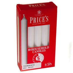 Household Candles (Pack of 10) | Prices Service Item Prices 901416