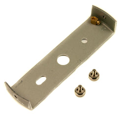 Lighting Fixture Ceiling Plate Bracket Plate Earthed 100mm with Nickel Screws - Thunderfix Hardware