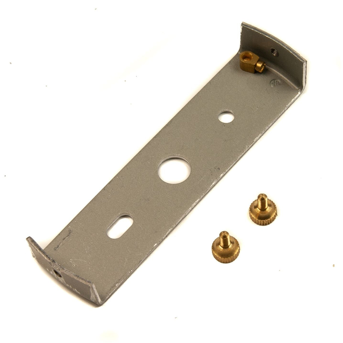 Lighting Fixture Ceiling Plate Bracket Earthed 100mm Brass Screws