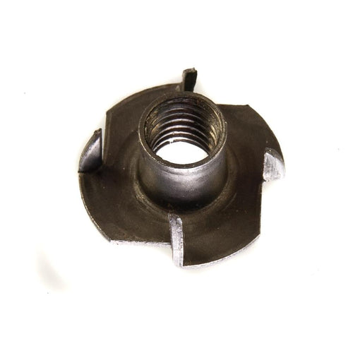 M8 8mm Pronged Tee Nut Captive Nut Self Colour | (Singles)
