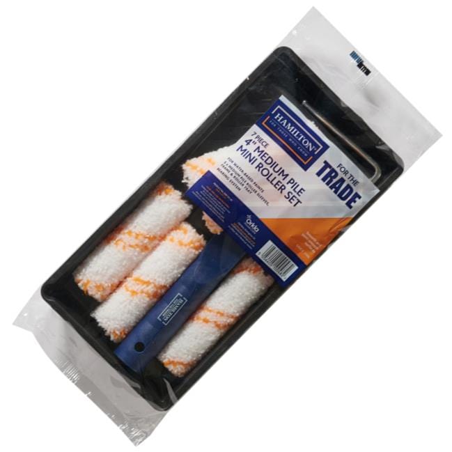 Medium Pile Mini Roller Set 4" 7 Piece | Hamilton For The Trade Mini Rollers Hamilton For The Trade 901591
