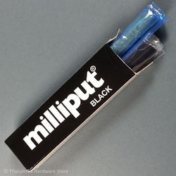 Milliput Black Epoxy Putty 113g Modelling Plumbing Ceramic Repair Gutter Repair - Thunderfix Hardware