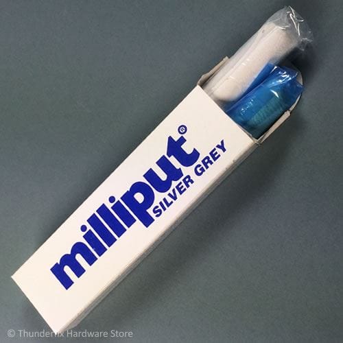 Milliput Silver Grey White Epoxy Putty 113g Modelling Plumbing Ceramic Repair