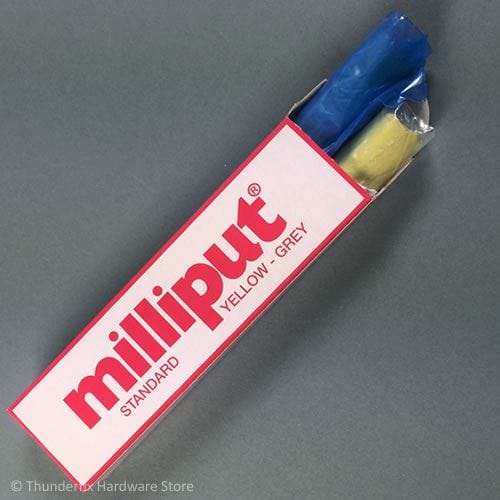 Milliput Standard Yellow Grey Epoxy Putty 113g Modelling Plumbing Ceramic Repair