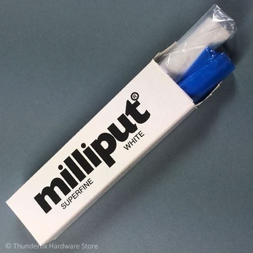 Milliput Superfine White Epoxy Putty 113g Modelling Plumbing Ceramic Repair