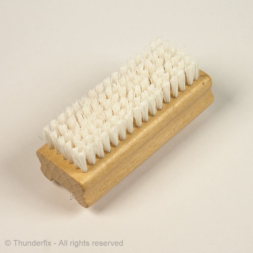 Nail Brush Wood Double Sided - Thunderfix Hardware