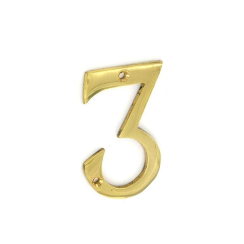 Number 3 Brass 75mm | S2503 | Securit