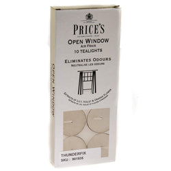 Open Window Scented Tealights Eliminates Odours (Pack of 10) | Prices Service Item Prices 901935
