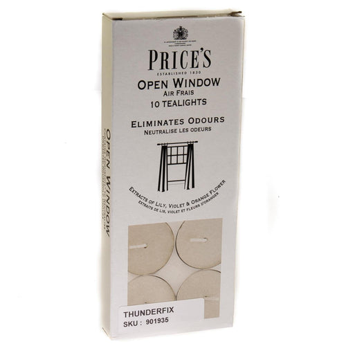 Open Window Scented Tealights Eliminates Odours (Pack of 10) | Prices