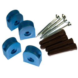 Picture Wire Hooks Size Medium for Masonry Walls With Fixings (Pack of 4) Service Item Thunderfix 902219