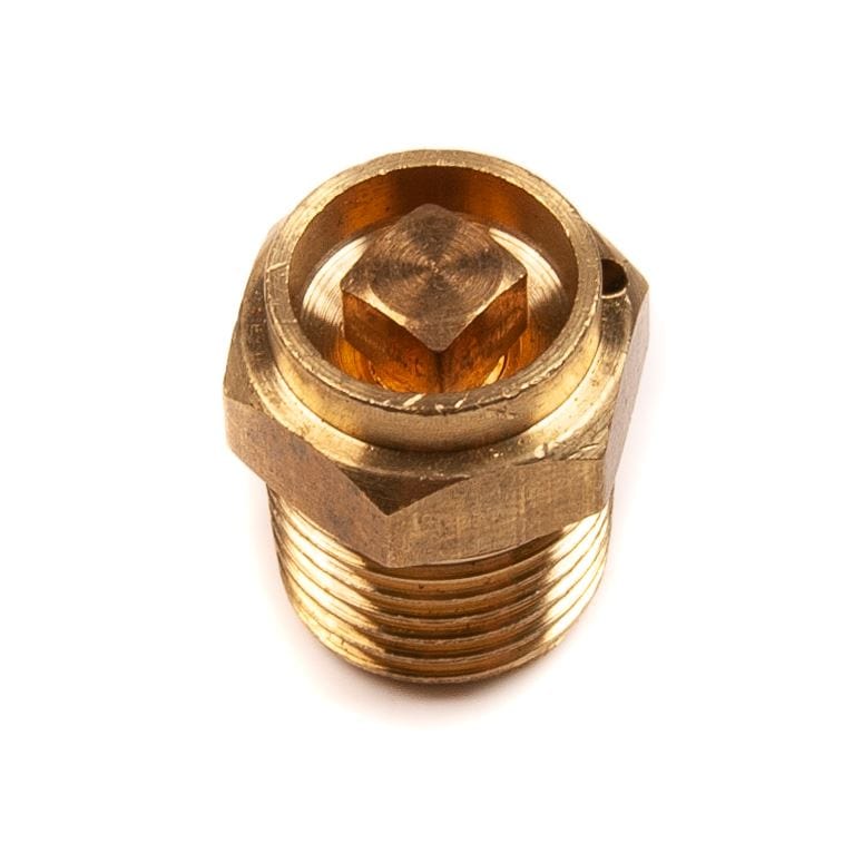 Radiator Air Vent Bleeder Brass 1/4" BSP 11.45mm Diameter Thread - Thunderfix Hardware