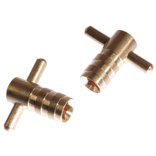 Radiator Bleed Key Solid Brass Radiator Vent Key (Pack of 2)