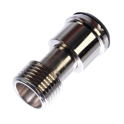 Radiator Valve Extension Tail Pieces Chrome 15mm to 20mm Adjustable