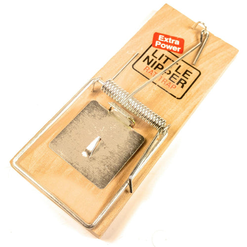 Rat Trap Wooden Little Nipper Instant Rodent and Pest Control Extra Power