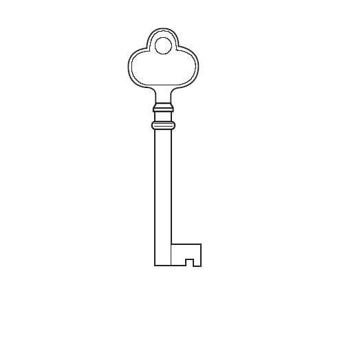 Replacement Wardrobe Key Furniture Key suitable for SS Type Locks Furniture Keys Thunderfix 100072