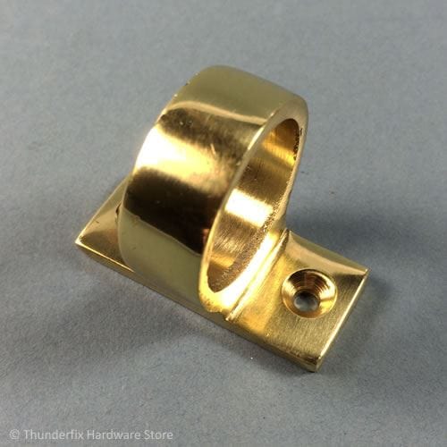Sash Eye Solid Brass 45mm Pull Lift Pole Hook Eye