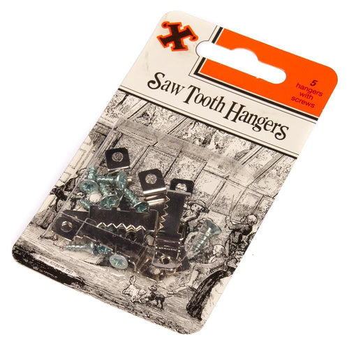 Saw Tooth Hangers (Pack of 5) | X