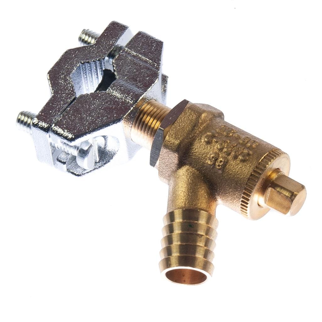 Self Cutting Brass Drain Valve 15mm Central Heating Plumbing Draw Valve Radiator Valves Thunderfix 100403