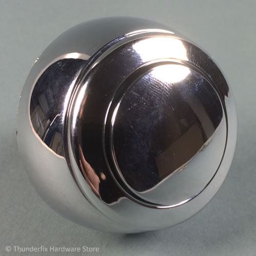 Siamp Storm 33A Single Flush Push Button Chrome