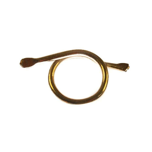 Split Curtain Ring Brass 5/8" - 16mm Diameter | (Singles)
