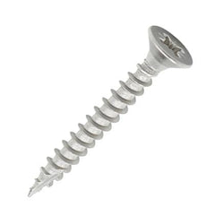 Stainless Steel A2 Countersunk Classic Wood Screws - 3.5mm x 40mm - 6 x 1 1/2" (Singles) Service Item Thunderfix 901866