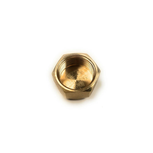 Stop End Cap 1/2" BSP Blanking Cap Brass Fits 19mm Thread