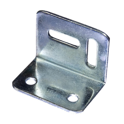 Stretcher Plate Angle Bracket Zinc 38mm x 38mm (Pack of 10)