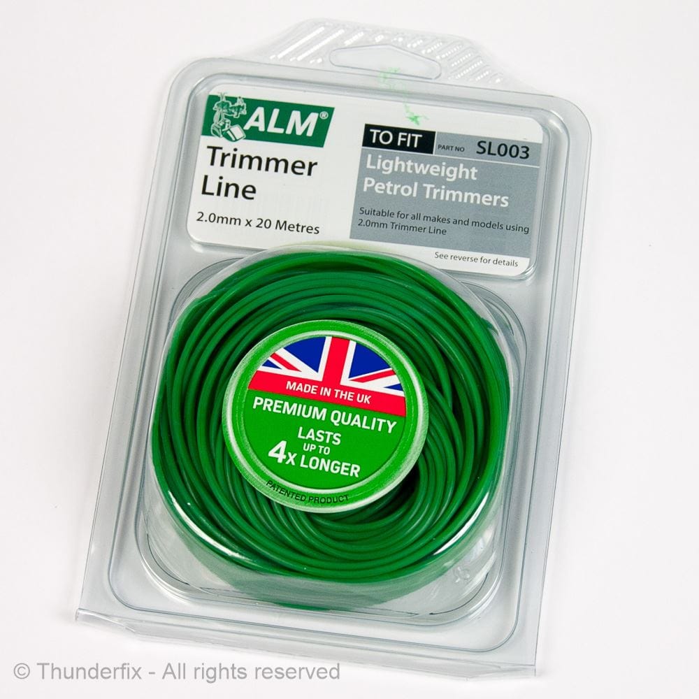 Strimmer Wire Trimmer Line 2.0mm 20m Green | ALM Strimmer Line / Blades ALM 900362