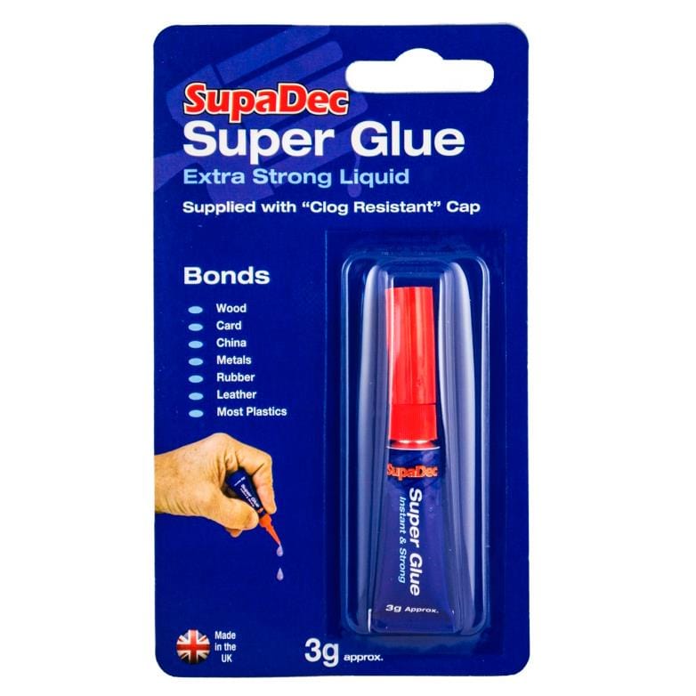 Super Glue | 3g | SupaDec Adhesive Glue SupaDec 900696