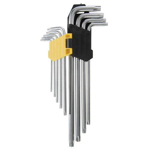T10 - T50 Torx Key Expert Set 9pce | Silverline