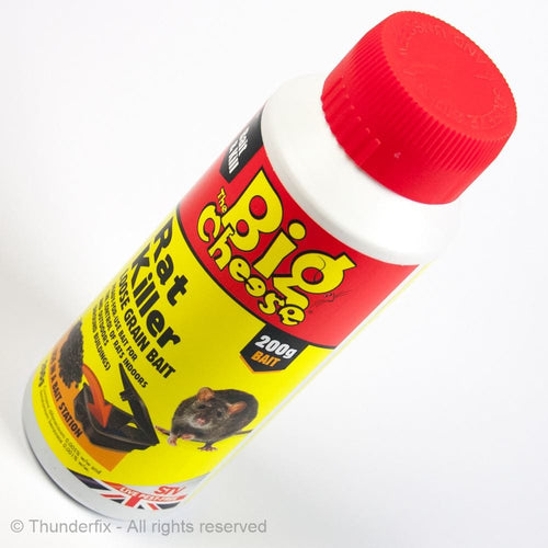 The Big Cheese Rat Killer Loose Grain Bait 200g
