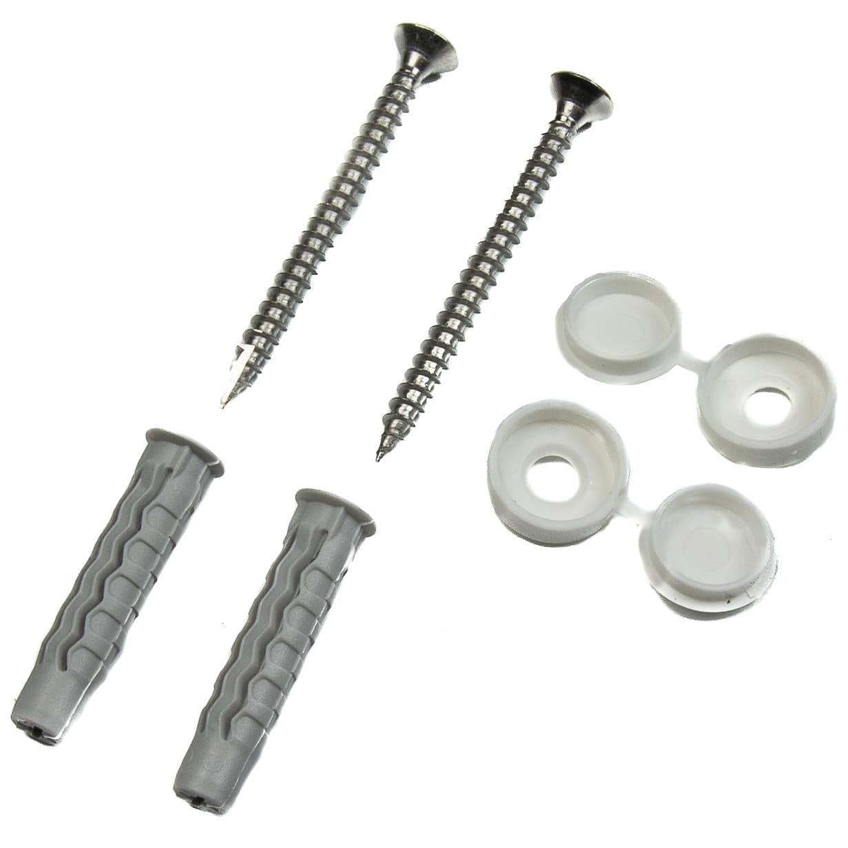 Toilet Pan WC Fixing Screws Sanitary Screws Stainless Steel 5mm x 60mm Sanitary Fixings Thunderfix 100700