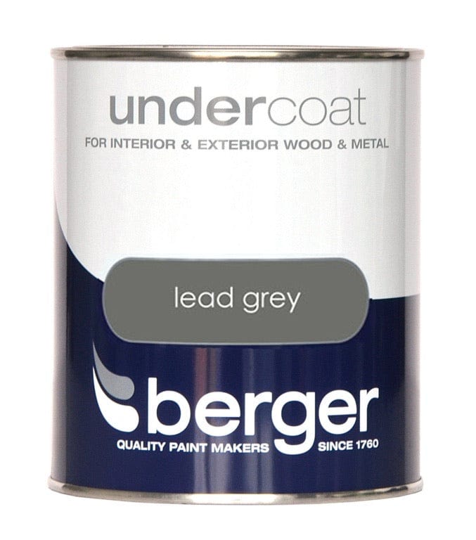 Undercoat Lead Grey 750ml | Berger Primers and Undercoat Berger 900868